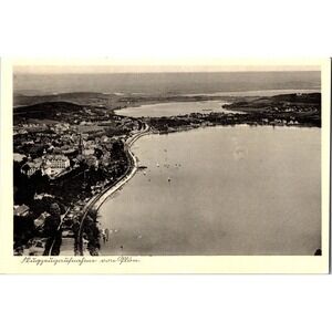 Vintage Aerial View Postcard of Plön Germany by Verlag Lagerbauer